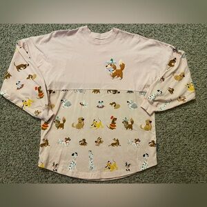 Disney Dogs Pink Spirit Jersey Rare HTF